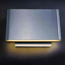 Load image into Gallery viewer, Alumilux Spartan Outdoor LED Wall Light in Detail.
