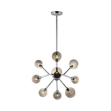 Load image into Gallery viewer, Asteroid LED Multi-Light Pendant Light.
