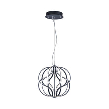 Load image into Gallery viewer, Aura Pendant LED Light in Black (17-Inch).
