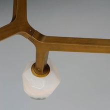 Load image into Gallery viewer, Blossom Flush Mount Ceiling Light in Detail.
