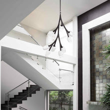 Load image into Gallery viewer, Blossom Pendant Light in living room.
