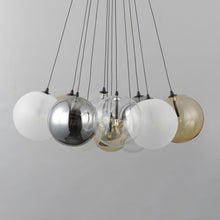 Load image into Gallery viewer, Burst LED Pendant Light in Detail.
