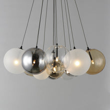 Load image into Gallery viewer, Burst LED Pendant Light in Detail.
