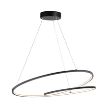 Load image into Gallery viewer, Cycle LED Pendant Light in Black (31.5-Inch).
