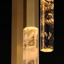 Load image into Gallery viewer, Diaphane LED Multi Light Pendant Light in Detail.
