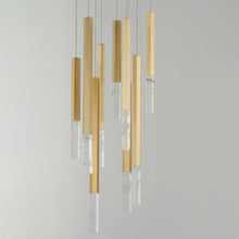 Load image into Gallery viewer, Diaphane LED Multi Light Pendant Light in Detail.
