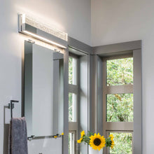 Load image into Gallery viewer, Fizz LED Bath Wall Light in bathroom.
