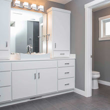 Load image into Gallery viewer, Fizz LED Bath Wall Light in living room.
