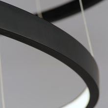 Load image into Gallery viewer, Groove LED Multi Tier Chandelier in Detail.
