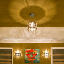 Load image into Gallery viewer, Inca Mini Pendant Light in dining room.
