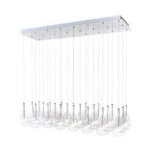 Load image into Gallery viewer, Larmes Rectangle Linear Pendant Light.
