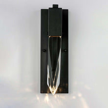 Load image into Gallery viewer, Quartz LED Bath Wall Light in Detail.
