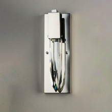 Load image into Gallery viewer, Quartz LED Bath Wall Light in Detail.
