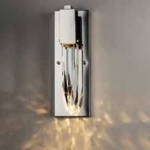 Load image into Gallery viewer, Quartz LED Bath Wall Light in Detail.
