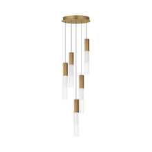 Load image into Gallery viewer, Reeds LED Multi Light Pendant Light (5-Light).
