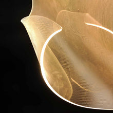 Load image into Gallery viewer, Rinkle LED Linear Pendant Light in Detail.
