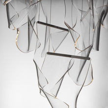 Load image into Gallery viewer, Rinkle LED Multi Light Pendant Light in Detail.
