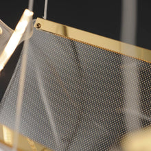 Load image into Gallery viewer, Rinkle LED Multi Light Pendant Light in Detail.
