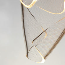 Load image into Gallery viewer, Rinkle LED Multi Light Pendant Light in Detail.
