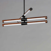 Load image into Gallery viewer, Rollo LED Linear Pendant Light in Detail.
