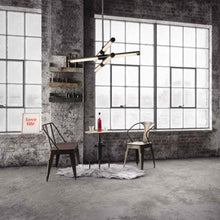 Load image into Gallery viewer, Rollo LED Linear Pendant Light in room.
