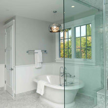 Load image into Gallery viewer, Sense Pendant Light in bathroom.
