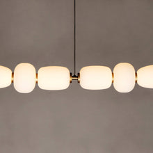 Load image into Gallery viewer, Soji LED Linear Pendant Light in Detail.
