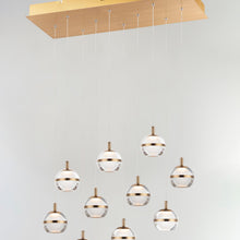 Load image into Gallery viewer, Swank LED Linear Pendant Light in Detail.
