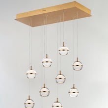 Load image into Gallery viewer, Swank LED Linear Pendant Light in Detail.
