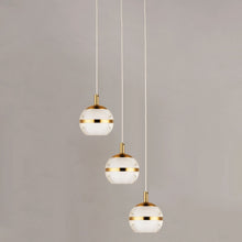 Load image into Gallery viewer, Swank LED Multi-Light Pendant Light in Detail.
