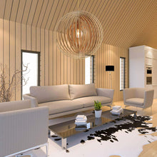 Load image into Gallery viewer, Abruzzo Pendant Light in living room.
