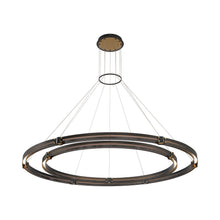 Load image into Gallery viewer, Admiral LED Double Ring Chandelier.
