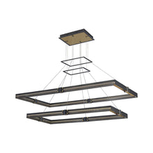 Load image into Gallery viewer, Admiral Rectangular LED Chandelier.
