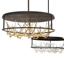 Load image into Gallery viewer, Aerie LED Chandelier in Detail.
