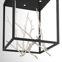 Load image into Gallery viewer, Aerie LED Square Chandelier in Detail.
