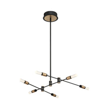Load image into Gallery viewer, Albany LED Sputnik Chandelier (6-Light).
