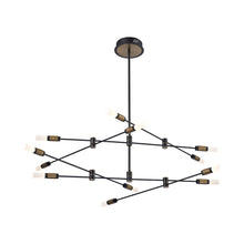 Load image into Gallery viewer, Albany LED Sputnik Chandelier (12-Light).
