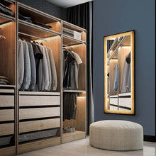 Load image into Gallery viewer, Anya LED Freestanding Mirror in dressing room
