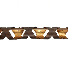 Load image into Gallery viewer, Banderia LED Linear Pendant Light in Detail.
