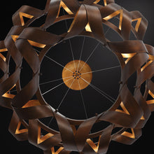 Load image into Gallery viewer, Banderia LED Multi Tier Chandelier in Detail.
