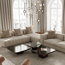 Load image into Gallery viewer, Barletta LED Multi Light Pendant Light in living room.
