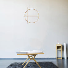 Load image into Gallery viewer, Berkley LED Chandelier in living room.
