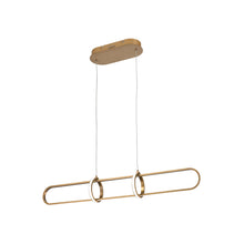 Load image into Gallery viewer, Berkley LED Linear Pendant Light in Detail.
