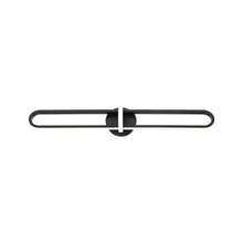 Load image into Gallery viewer, Botton LED Vanity Wall Light in Matte Black (Medium).
