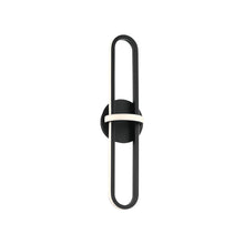 Load image into Gallery viewer, Botton LED Vanity Wall Light in Detail.
