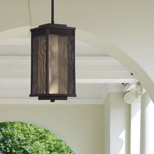 Load image into Gallery viewer, Brama Outdoor LED Pendant Light Outside Area.
