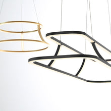 Load image into Gallery viewer, Cadoux LED Linear Pendant Light in Detail.
