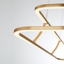 Load image into Gallery viewer, Cadoux LED Linear Pendant Light in Detail.
