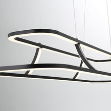 Load image into Gallery viewer, Cadoux LED Linear Pendant Light in Detail.
