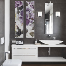 Load image into Gallery viewer, Canmore LED Bath Wall Light in bathroom.
